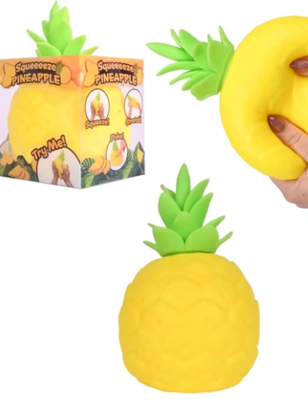 NEW 7" Pineapple Shaped Slow Rising Squishy